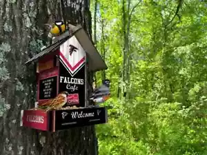 Atlanta Falcons Vogelfutterhaus von Fan Creations - Bild 1 von 1