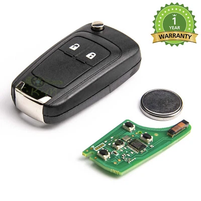FUNKSCHLÜSSEL FÜR OPEL ZAFIRA MERIVA INSIGNIA ASTRA J MOKKA 433MHZ 2 TASTEN