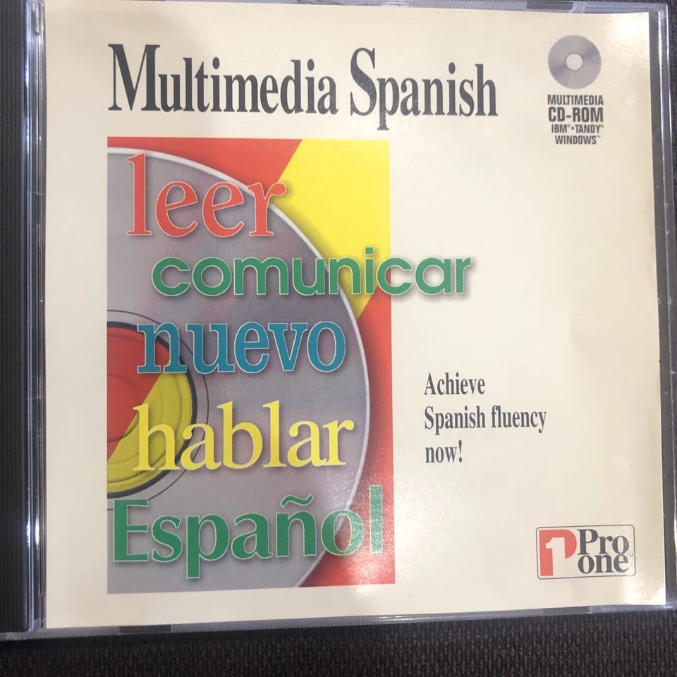 1994 Pro One Software Windows Multimedia Spanish  - Image 1 of 4