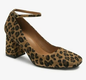 NEXT Signature Forever Comfort Ankle Strap Square Toe Court Shoes UK 3.5 RRP £55 - Picture 1 of 4