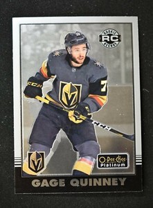 2020-21 O-Pee-Chee Platinum Retro Rookies #R-84 Gage Quinney