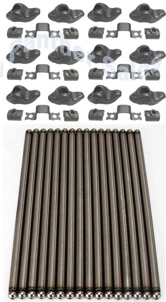 Varillas de empuje varillas de empuje brazos basculantes para Jeep Wrangler Cherokee 1987-2006 4,0 L 242ci Foto 1 de 1