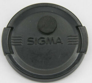 58mm  - Front Snap On Lens Cap -Sigma- Plastic- USED E56BB