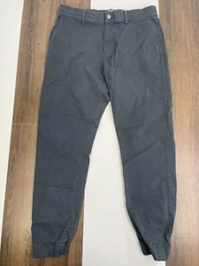 Flint & Tinder Mens 33 Gray Joggers 365 PantsHB Athletic Tapered Stretch - Picture 1 of 11