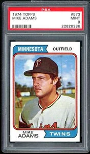 Mike Davis Card 1974 Topps #573 PSA 9 - Picture 1 of 2