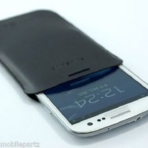 Genuine Samsung Galaxy S3 GT - i9300i Neo PU Leather Slide in Pocket Case