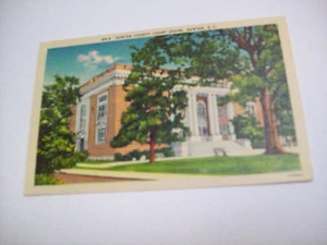 SUMTER COUNTY COURT HOUSE, SUMTER, S.C. POSTCARD - Picture 1 of 2