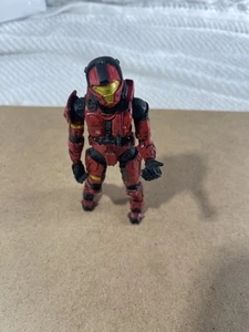 McFarlane Toys Halo 3 Series 1 Spartan Soldier Mark VI Red Figure Loose Missing - Picture 1 of 7