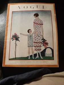 VOGUE August 15 1925 Marty Doeuillet Chanel Jewels - Imagen 1 de 10