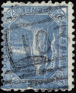 NSW Numeral 103 Manly 4B Narrow "O" . Allocated 1.4.1857 - Bild 1 von 1