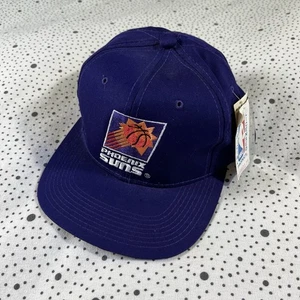 NWT Vintage 90s Phoenix Suns NBA Basketball Snapback Hat Cap Purple Orange Retro - Picture 1 of 10