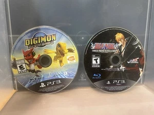 Digimon All-Star Rumble And Bleach Soul Resurrection (PS3) AS IS/ Do Not Work! - Picture 1 of 3