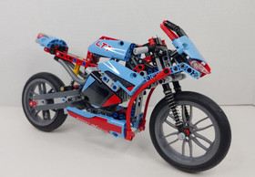 LEGO Street Motorcycle 42036 TECHNIC 100% Complete