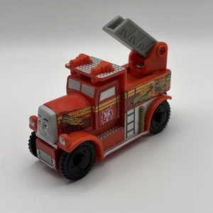 Thomas & Friends Wooden Railway Fiery Flynn Train Fire Truck Tank Car Wood - Picture 1 of 13