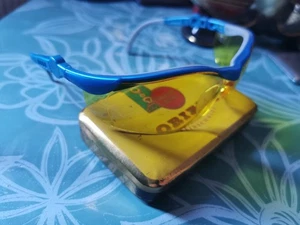Gelbe Schweißer Brille. Wie neu! klappbar - Bild 1 von 3