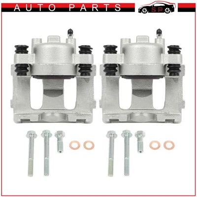For 1990-2001 Jeep Cherokee Front Driver Passenger Brake Calipers Pair - Image 1 of 4