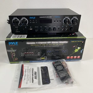 Pyle Compact Home Theater Amplifier Stereo Receiver with Bluetooth - Picture 1 of 4
