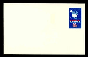 UX59 10c MAP OF THE UNITED STATES MINT POSTAL CARD - Picture 1 of 2