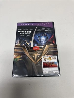 Batman Forever + Batman & Robin DVD (New) Joel Schumacher 90s Sequels - Image 1 of 4