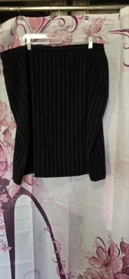 Falda a rayas negra 26W East 5th para mujer  Foto 1 de 4