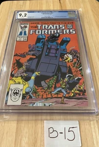 Transformers 27 CBCS 9.2 - 1ª app de Trypticon (1987) WP - Imagen 1 de 3