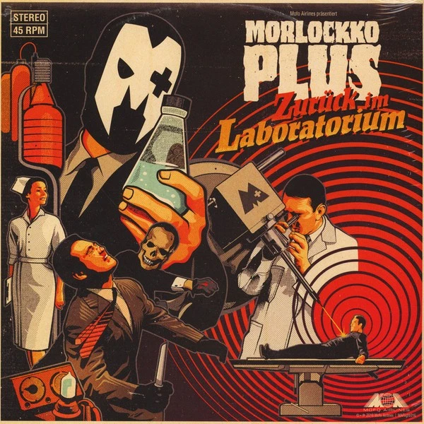 Morlockko Plus - Zurück Im Laboratorium Mint Vinyl LP Dilemma Mofo Airlines 2018 - Bild 1 von 2