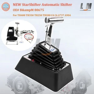 B&M 80675 StarShifter Automatic Shifter Universal For TH400 TH350 TH250 TH200 - Picture 1 of 6