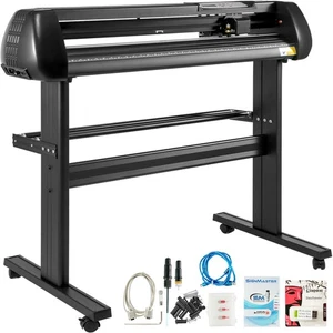 Vinyl Cutter Machine With Floor Stand Vinyl Plotter Adjustable Force & Speed - Afbeelding 1 van 12