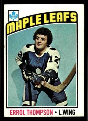 1976-77 Topps Errol Thompson #259 - Toronto Maple Leafs - Image 1 of 2