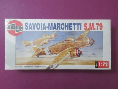 AIRFIX SAVOIA MARCHETTI S.M.79 SCALA 1/72 NUOVO E INCELOFANATO - Immagine 1 di 4