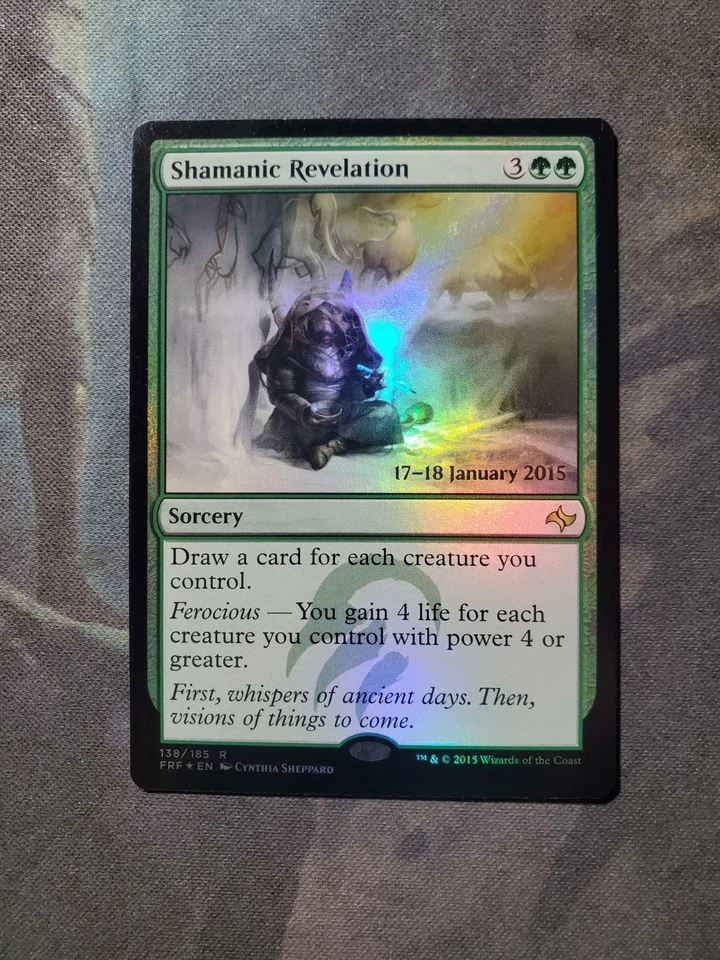 Shamanic Revelation (FRF Prerelease Foil) - Image 1 of 1