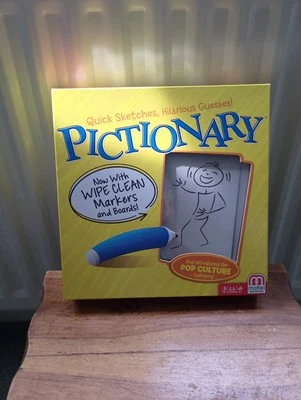 Pictionary Board Game Complete With Pop Culture New-oprned box - Image 1 of 2
