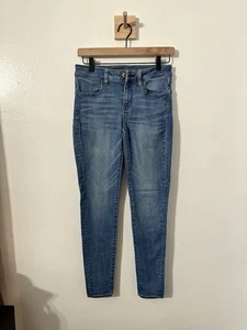 Mujer American Eagle Next Level Elástico Talla 2 Lavado Medio - Imagen 1 de 5