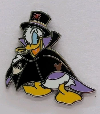 Hidden Disney Pin 2025 WDW Donald Duck Holidays Halloween #170982 Trade Ship Foto 1 de 4
