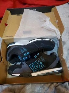 Dc Shoes Versatile 2.0 Black/Blue ADYS200016 Mens Sz 11 BNIB rare & discontinued - Picture 1 of 9