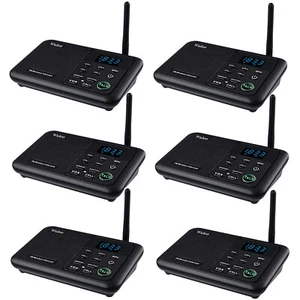 6Units 22Channel Call ALL Wireless Intercoms for Home Offices Room to Room Talk - Picture 1 of 7