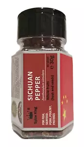 Sichuan Pfeffer Gewürz King Szechuan Pfeffer Zanthoxylum Simulans 30 g 1,05 oz - Bild 1 von 7