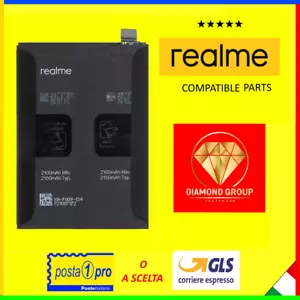 BATTERIA COME ORIGINALE REALME GT MASTER EDITION RMX3360 3363 BLP809 PROD. 10/24 - Foto 1 di 1