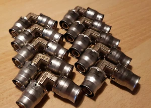 10 Stück CONEL "CONNECT SPEED" Winkel 16 x 16 Fitting Werkzeugfreies verlegen - Bild 1 von 5