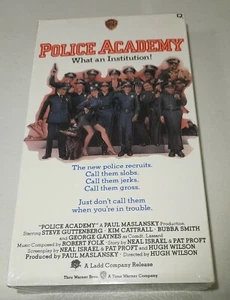 1984 Police Academy Movie Vhs Tape 1990 Warner home Video Film Sealed. - Picture 1 of 9