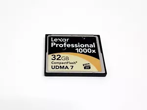 Lexar 32GB 1000X 160MB/s CF CompactFlash UDMA 7 Memory Card - Picture 1 of 2