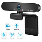 Webcam with Microphone for Desktop1080P Autofocus 30fps 2K Full HD Streaming