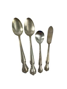 VTG Rogers & Bros International Silver Plate Elegant Lady Daybreak Serving Set - Picture 1 of 4