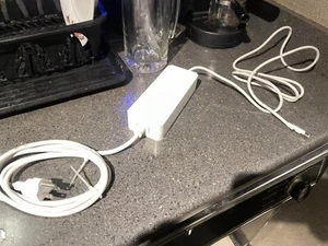 Genuine Apple Mac Mini 85W AC Power Adapter A1105 Untested Plug Damage - Picture 1 of 6