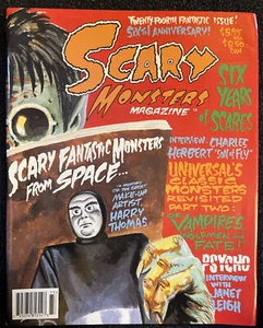 SCARY MONSTERS HORROR MAGAZINE 1997 #24 PSYCHO JANET LEIGH SON OF FLY VAMPIRES - Picture 1 of 3