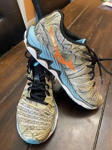 Mizuno Womens Wave Paradox Silver Running Cross Training Gym Shoes Sz 10 | Nice! - Picture 1 of 10