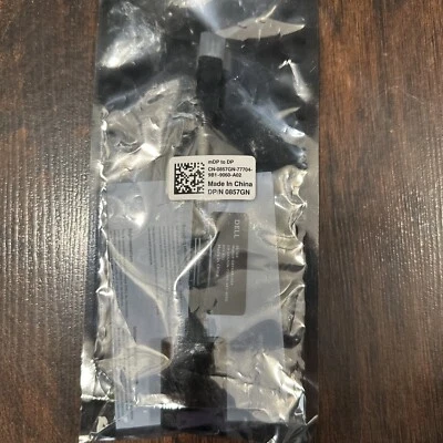 Dell mDP to DP  Adapter Cable DAYANBC084 CN-0857GN-77707-851-8308-A02 - Image 1 of 3