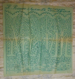 cartamodello Il Ricamo Ap. 1910 14 disegno tendina (24) Sonzogno L3 ^ - Picture 1 of 1