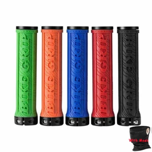 ROCKBROS Bike Handlebar Grips Double Lock-on Non-slip Ultralight Handlebar Grips - Picture 1 of 13