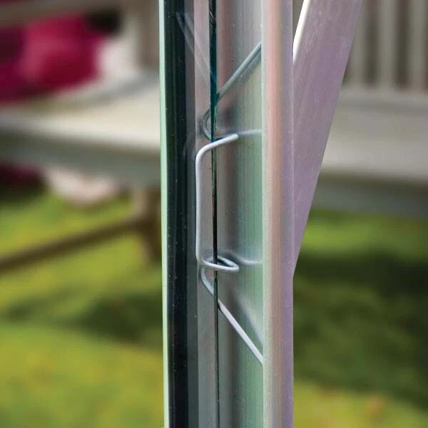 Supagarden Greenhouse W Glazing Clips Pk25 Glass & Polycarbonate Sheet Fixings